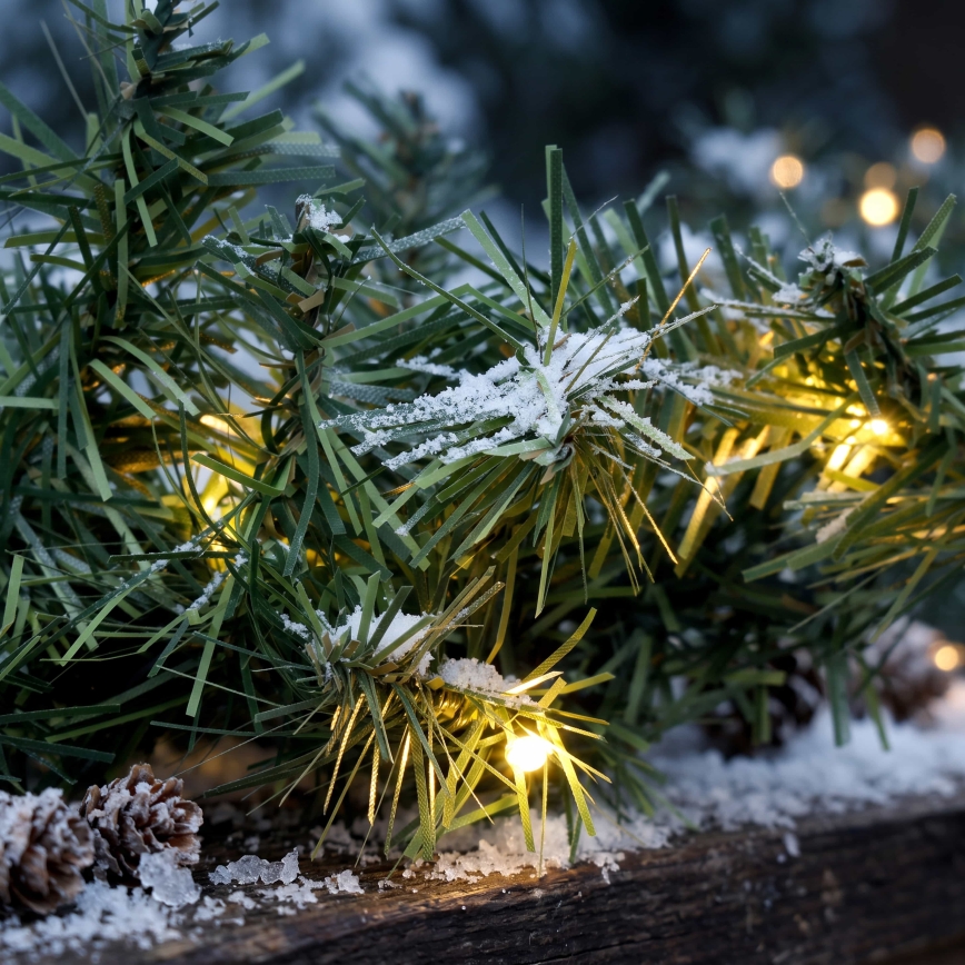 BRILAGI - Ghirlanda natalizia per esterni LED/3xAA 300 cm IP44