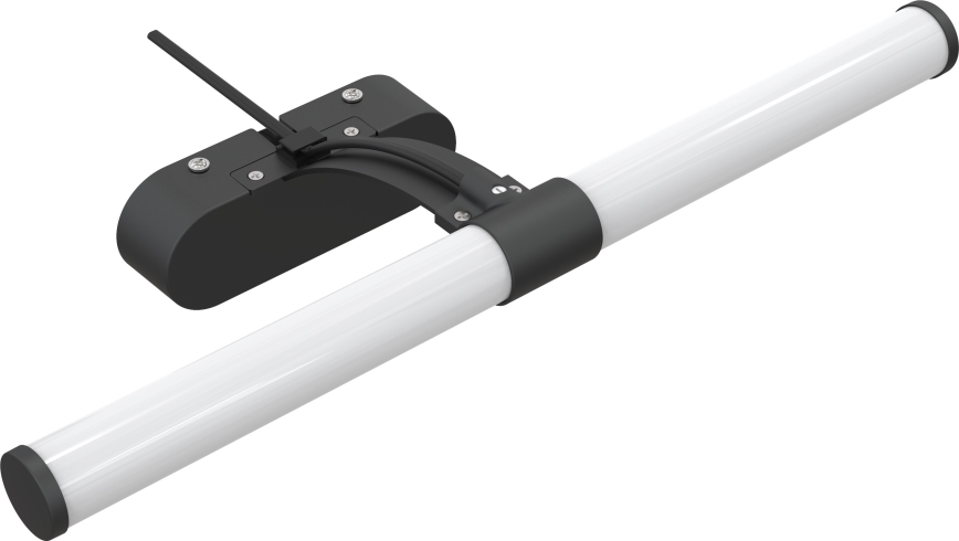 Brilagi - Illuminazione a LED per specchi da bagno TUBEO LED/6W/230V 40 cm IP44 nero