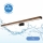 Brilagi - Illuminazione a LED per specchi da bagno WOODY MIRROR LED/15W/230V 90 cm IP44 quercia ciliegio/nero