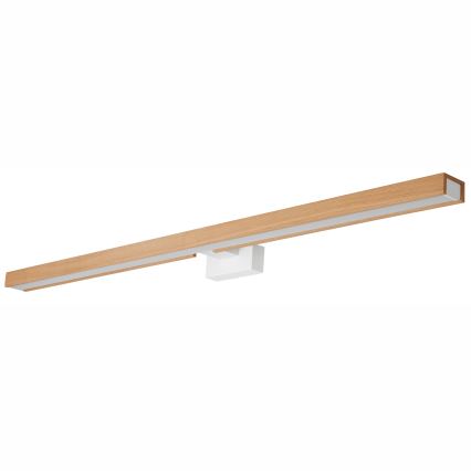 Brilagi - Illuminazione a LED per specchi da bagno WOODY MIRROR LED/15W/230V 90 cm IP44 quercia/bianco