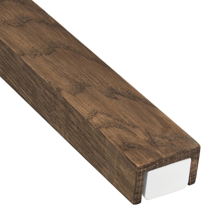 Brilagi - Illuminazione a LED per specchi da bagno WOODY MIRROR LED/15W/230V 90 cm IP44 quercia noce/bianco