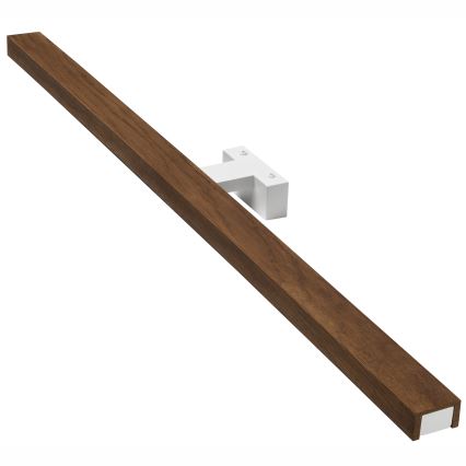 Brilagi - Illuminazione a LED per specchi da bagno WOODY MIRROR LED/15W/230V 90 cm IP44 quercia ciliegio/bianco