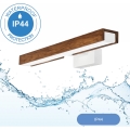 Brilagi - Illuminazione a LED per specchi da bagno WOODY MIRROR LED/8W/230V 40 cm IP44 quercia ciliegio/bianco