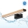 Brilagi - Illuminazione a LED per specchio da bagno 3 in 1 WOODY MIRROR LED/8W/230V IP44 nero/rovere
