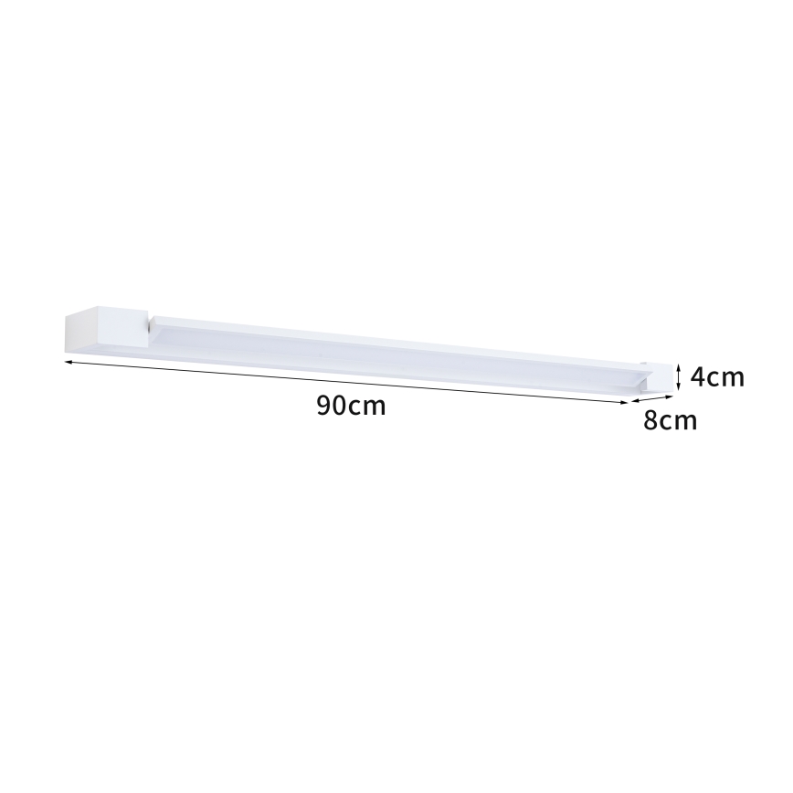 Brilagi - Illuminazione LED per specchio da bagno AQUA LINE LED/24W/230V 90 cm IP44 bianco