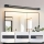Brilagi - Illuminazione a LED per specchio da bagno AQUA LINE LED/20W/230V 80 cm IP44 nero CRI 90