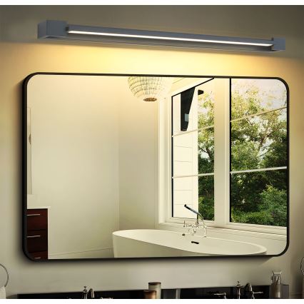 Brilagi - Illuminazione LED per specchio da bagno AQUA LINE LED/24W/230V 90 cm IP44 antracite CRI 90