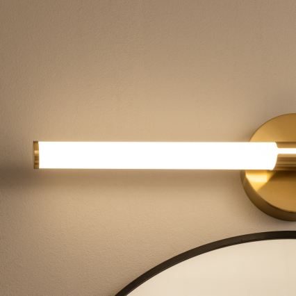 Brilagi - Illuminazione a LED per specchio da bagno LARA LED/10W/230V 60 cm IP44 dorata