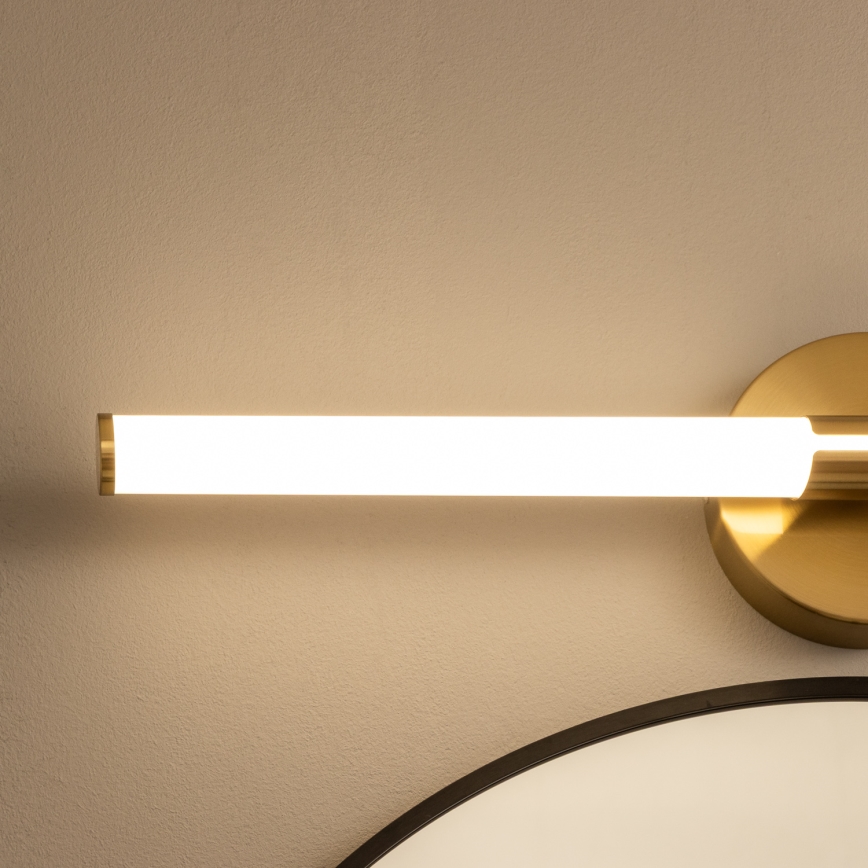 Brilagi - Illuminazione a LED per specchio da bagno LARA LED/10W/230V 60 cm IP44 dorata