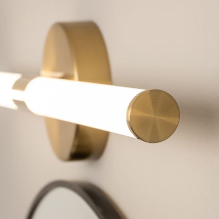 Brilagi - Illuminazione a LED per specchio da bagno LARA LED/10W/230V 60 cm IP44 dorata