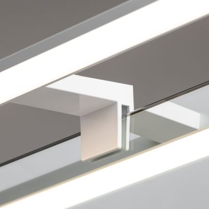 Brilagi - Specchio da bagno con luce LED 3 in 1 VESTRA, 8 W/230 V, 40 cm, IP44, bianco