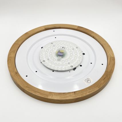 Brilagi - Illuminazione a soffitto BELLADONNA LED/36W/230V diam. 50 cm crema/rovere