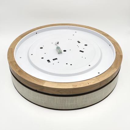 Brilagi - Illuminazione a soffitto BELLADONNA LED/36W/230V diam. 50 cm crema/rovere