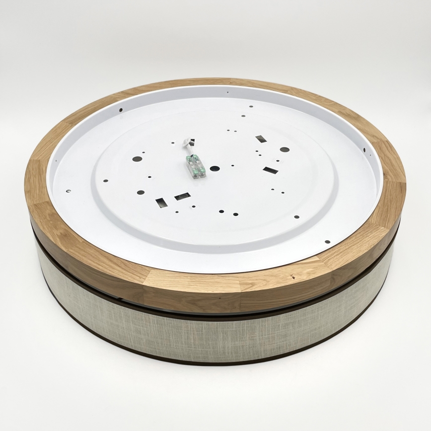 Brilagi - Illuminazione a soffitto BELLADONNA LED/36W/230V diam. 50 cm crema/rovere