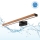 Brilagi - Illuminazione LED per specchio da bagno 3 in 1 WOODY MIRROR LED/12W/230V 60 cm IP44 nero/rovere ciliegio