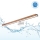 Brilagi - Illuminazione LED per specchio da bagno 3 in 1 WOODY MIRROR LED/15W/230V 80 cm IP44 bianco/rovere ciliegio
