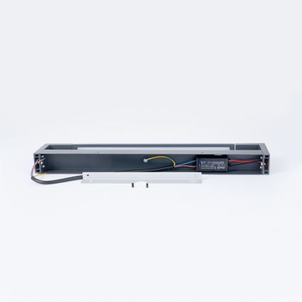 Brilagi - Illuminazione LED per specchio da bagno AQUA LINE LED 12W/230V, 45 cm, IP44, antracite, CRI 90