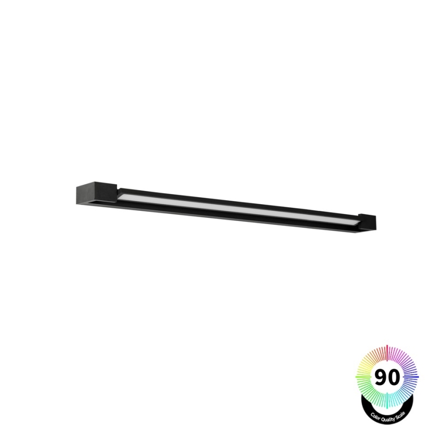 BRILAGI - Illuminazione a LED per specchio da bagno AQUA LINE LED/20W/230V 80 cm IP44 nero CRI 90