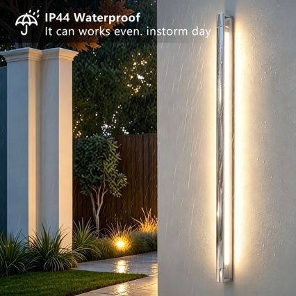 Brilagi - Illuminazione a LED per specchio da bagno AQUA LINE LED/36W/230V 120 cm IP44 cromo lucido CRI 90