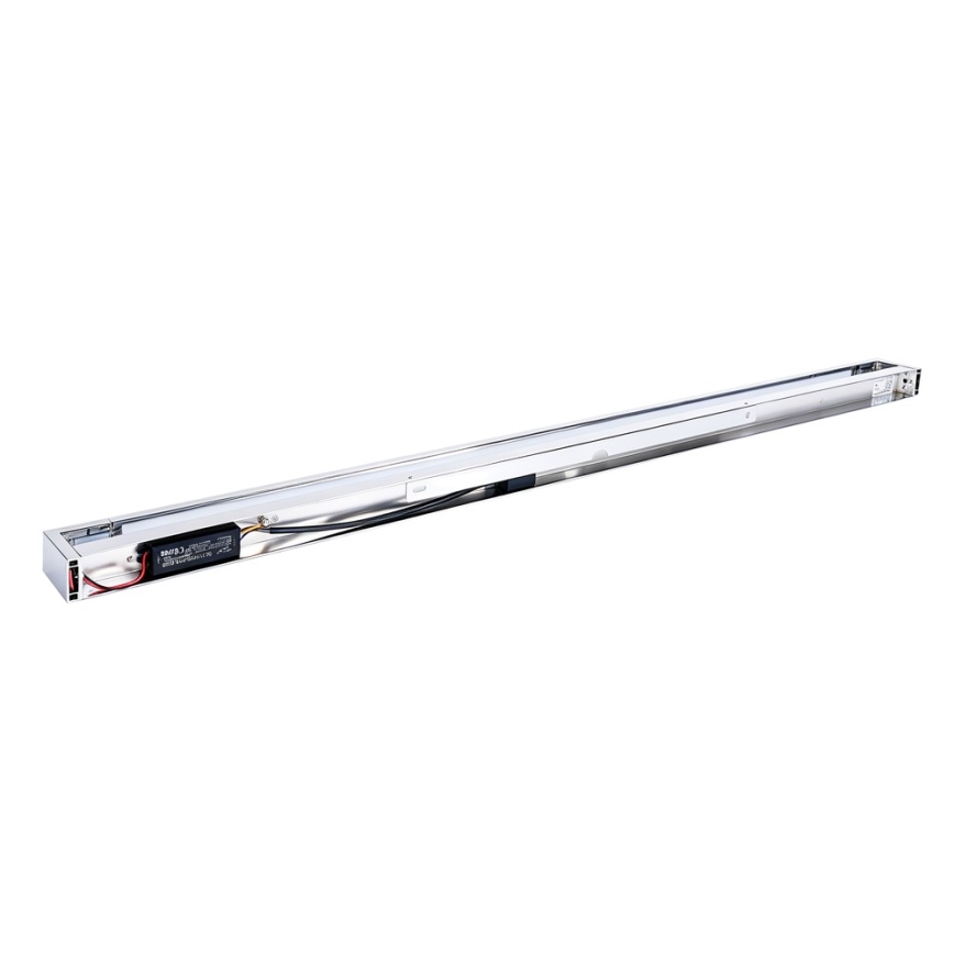 Brilagi - Illuminazione a LED per specchio da bagno AQUA LINE LED/36W/230V 120 cm IP44 cromo lucido CRI 90