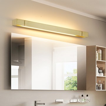 Brilagi - Illuminazione LED per specchio da bagno AQUA LINE LED/36W/230V 120 cm IP44 oro CRI 90