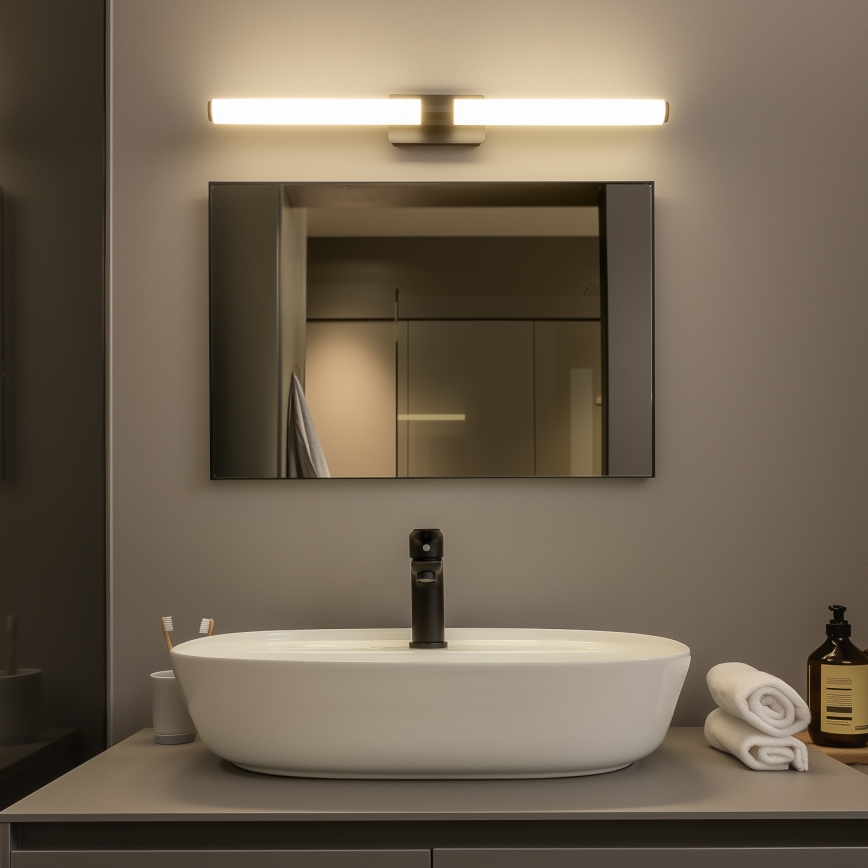 Brilagi - Illuminazione per specchio da bagno DIANA LED/10W/230V 60 cm IP44 nero