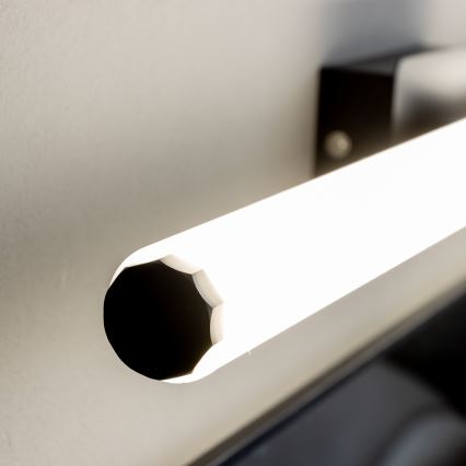 Brilagi - Illuminazione per specchio da bagno DIANA LED/10W/230V 60 cm IP44 nero