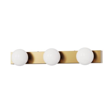 Brilagi - Illuminazione LED per specchio da bagno HOLLYWOOD 3xLED/3W/230V 39 cm IP44 oro