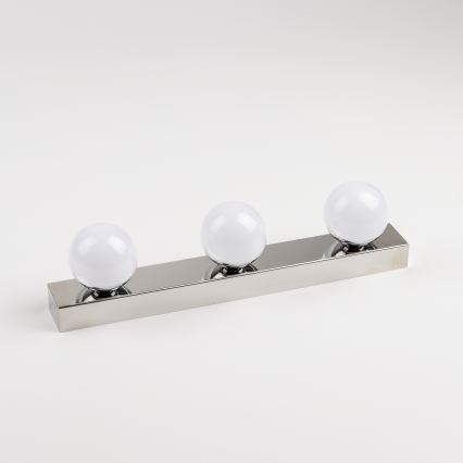 Brilagi - Illuminazione a LED per specchio da bagno HOLLYWOOD 3xLED/3W/230V 39 cm IP44 cromo lucido
