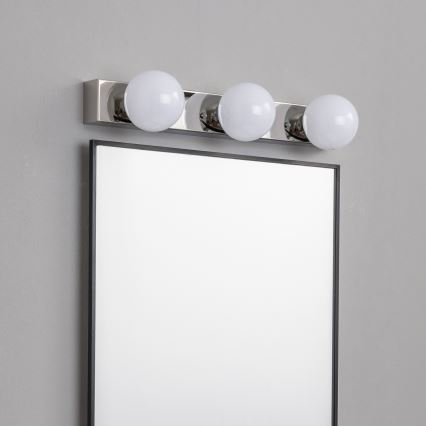 Brilagi - Illuminazione a LED per specchio da bagno HOLLYWOOD 3xLED/3W/230V 39 cm IP44 cromo lucido