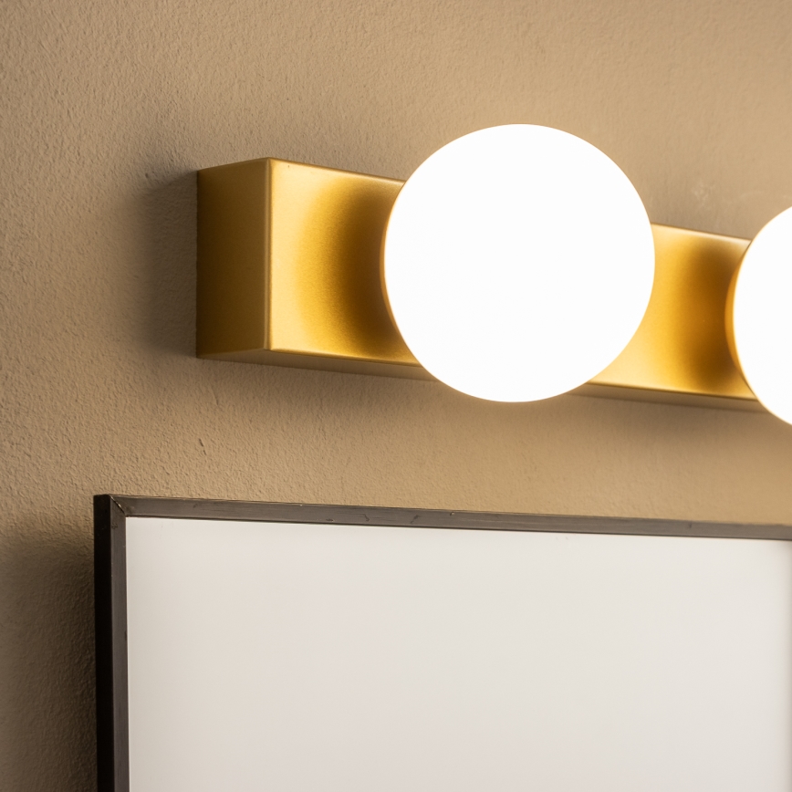 Brilagi - Illuminazione per specchio da bagno HOLLYWOOD 4xLED/3W/230V 53 cm IP44 dorata