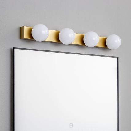 Brilagi - Illuminazione per specchio da bagno HOLLYWOOD 4xLED/3W/230V 53 cm IP44 dorata