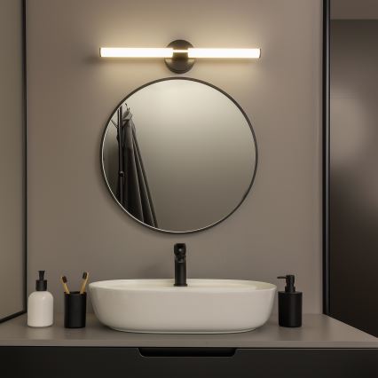Brilagi - Illuminazione a LED per specchio da bagno LARA LED/10W/230V 60 cm IP44 nero