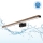 Brilagi - Illuminazione LED per specchio da bagno WOODY MIRROR 3 in 1 LED/15W/230V 80 cm IP44 nero/rovere noce