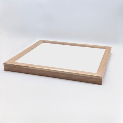 Brilagi - Plafoniera LED per bagno WOODY FRAME LED/40W/230V 60x60 cm IP44 rovere