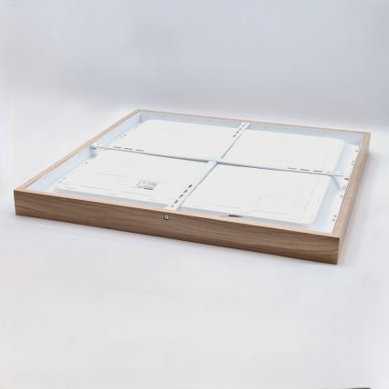 Brilagi - Plafoniera LED per bagno WOODY FRAME LED/40W/230V 60x60 cm IP44 rovere