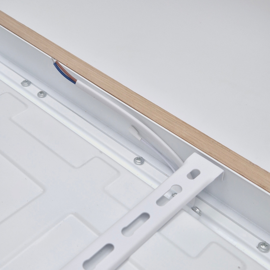 Brilagi - Plafoniera LED per bagno WOODY FRAME LED/40W/230V 60x60 cm IP44 rovere