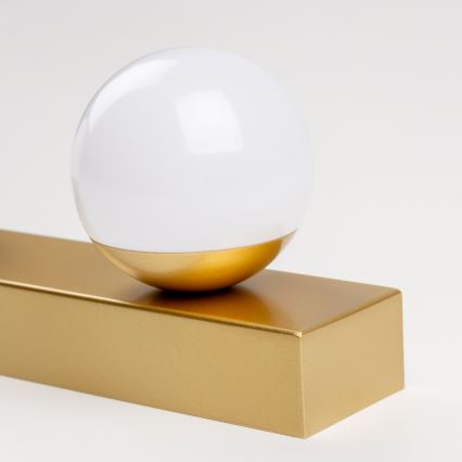 Brilagi - Illuminazione LED per specchio da bagno HOLLYWOOD 3xLED/3W/230V 39 cm IP44 oro