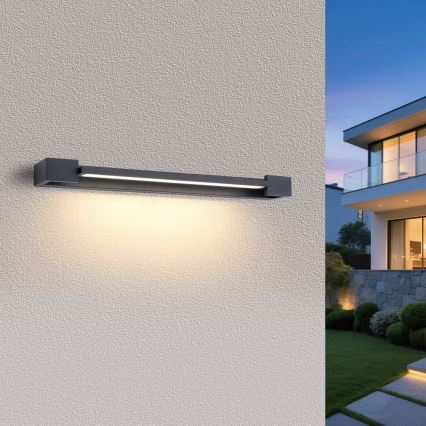 Brilagi - Illuminazione a LED per specchio da bagno AQUA LINE LED/18W/230V 60 cm IP44 antracite CRI 90