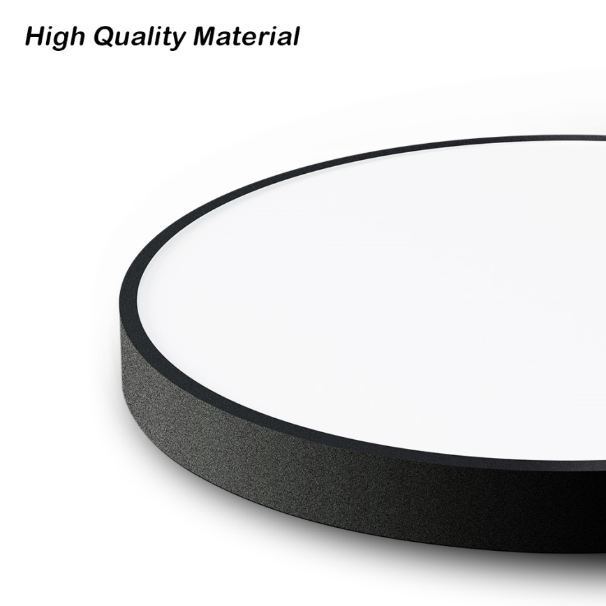 Brilagi - Lampada a LED dimmerabile da soffitto POOL SMART LED/128W/230V 3000-6000K 100 cm Wi-Fi Tuya nera + telecomando