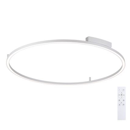 Brilagi - Plafoniera LED dimmerabile PORTOFINO LED/85W/230V 3000-6000K Ø 120 cm argento + telecomando