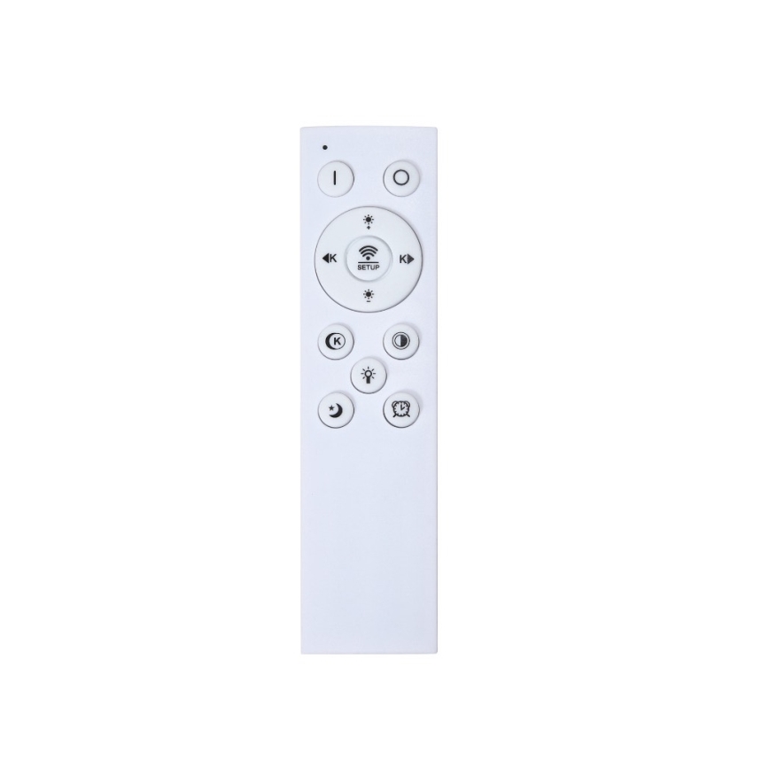 Brilagi - Plafoniera LED dimmerabile SLIMFRAME WOOD LED/58W/230V 124x33,7 cm 3000-6000K marrone + telecomando