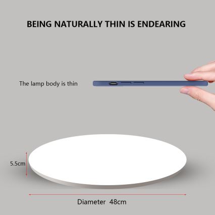 Brilagi - Lampada LED dimmerabile SMART STARS LED/36W/230V diam. 48 cm 2700-6500K Wi-Fi Tuya + telecomando