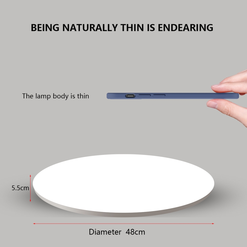 Brilagi - Lampada LED dimmerabile SMART STARS LED/36W/230V diam. 48 cm 2700-6500K Wi-Fi Tuya + telecomando