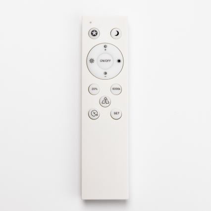 BRILAGI - Plafoniera LED dimmerabile VELVET TWIST LED/36W/2300V 3000-6000K Ø 65 cm Wi-Fi Tuya Beacon beige + telecomando