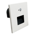 Brilagi - Lampada a LED per scale con sensore di movimento e crepuscolare JACK LED/3W/230V 3000/4000/6500K IP65 bianco
