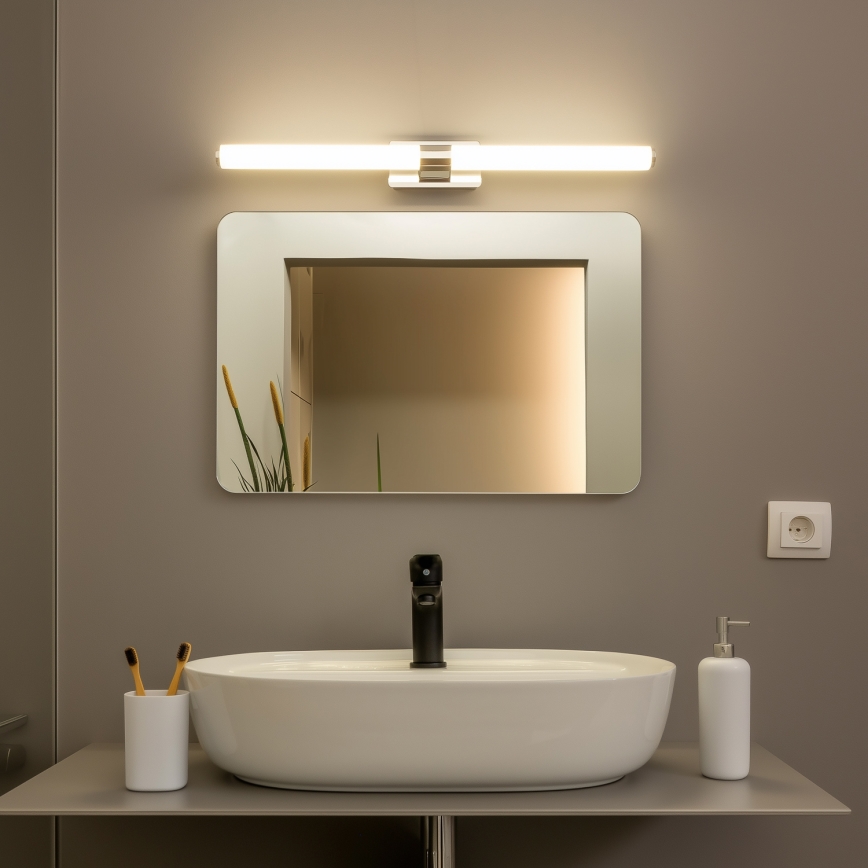 Brilagi - Illuminazione LED per specchio da bagno DIANA LED/10W/230V 60 cm IP44 cromo lucido