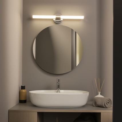 Brilagi - Illuminazione LED per specchio da bagno LARA LED/10W/230V 60 cm IP44 cromo lucido