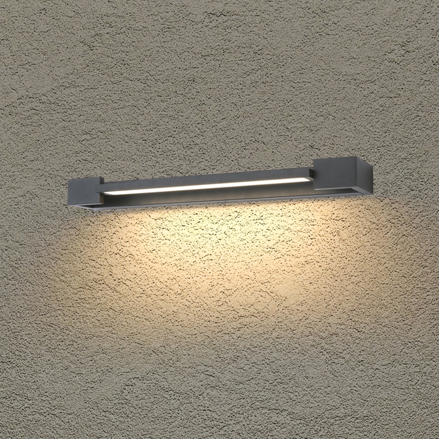 Brilagi - Applique da esterno a LED AQUA LINE LED/12W/230V 45 cm IP44 antracite CRI 90