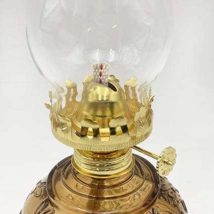 Brilagi - Lampada a petrolio MERLIN arancione